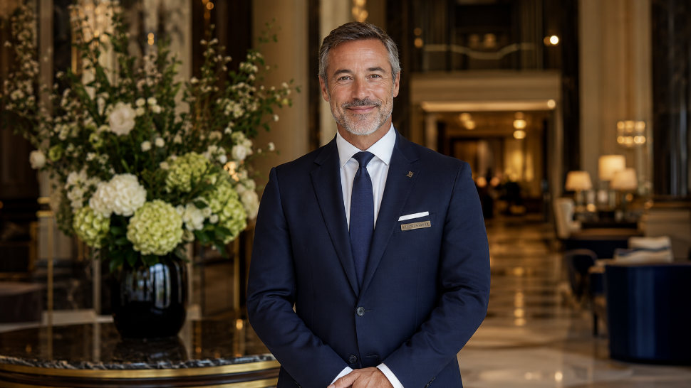 General Manager representing hotel leadership in European hospitality