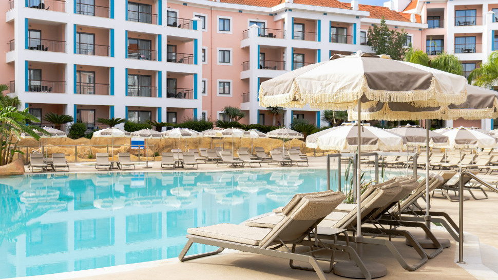 Outdoor pool at Hilton Vilamoura