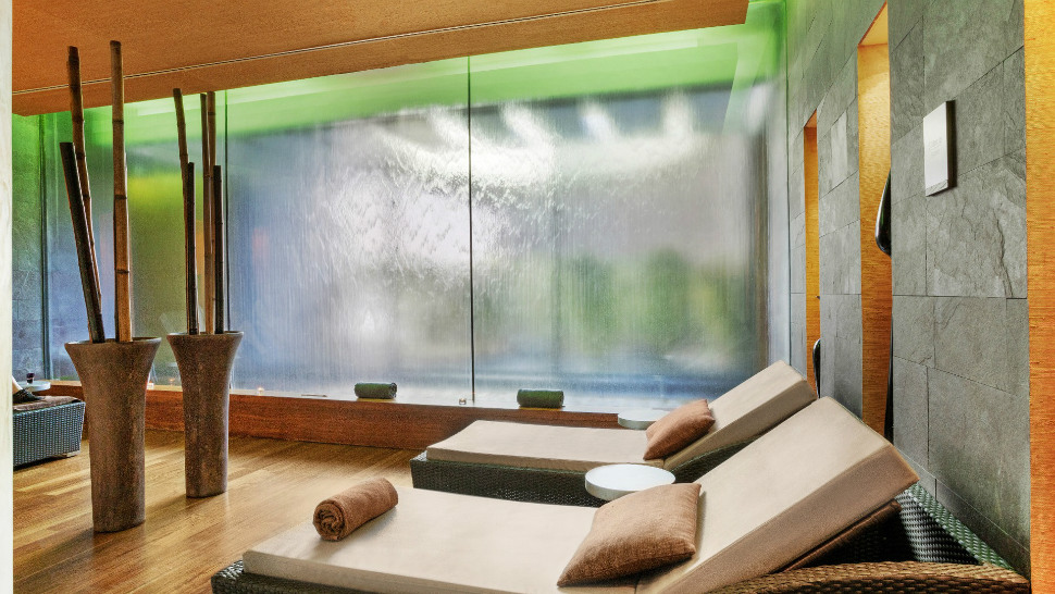 Relaxation area at Hilton Vilamoura