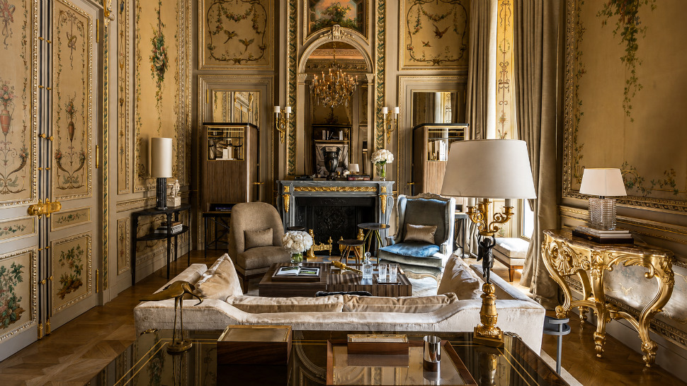 Suite at Hôtel de Crillon in Paris